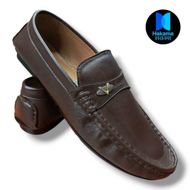 Chocolate Leather Loafer